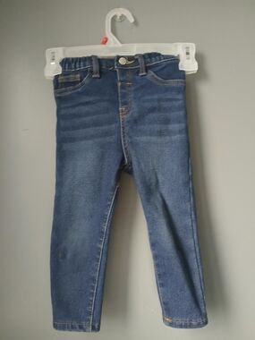 Kids Dark Blue Denim Jeans - Classic Stretch Bottoms